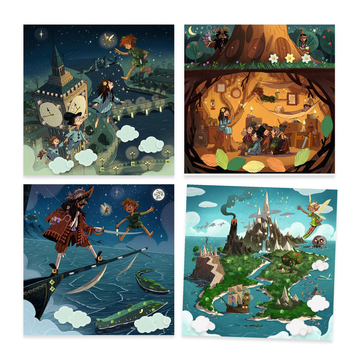 Kit Creativo - Peter Pan - Djeco - immagine 5