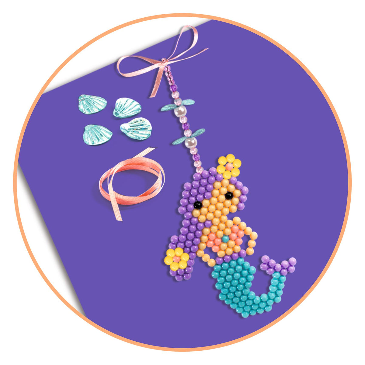 Kit Decorazioni Sospese - Artistic Aqua Sea Charm - Djeco - immagine 4