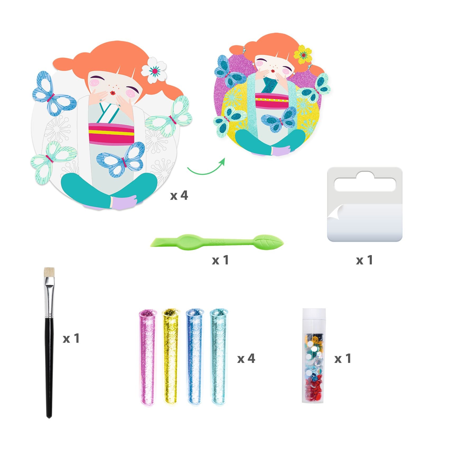 Kit Sabbia Glitterata - Onnanoko