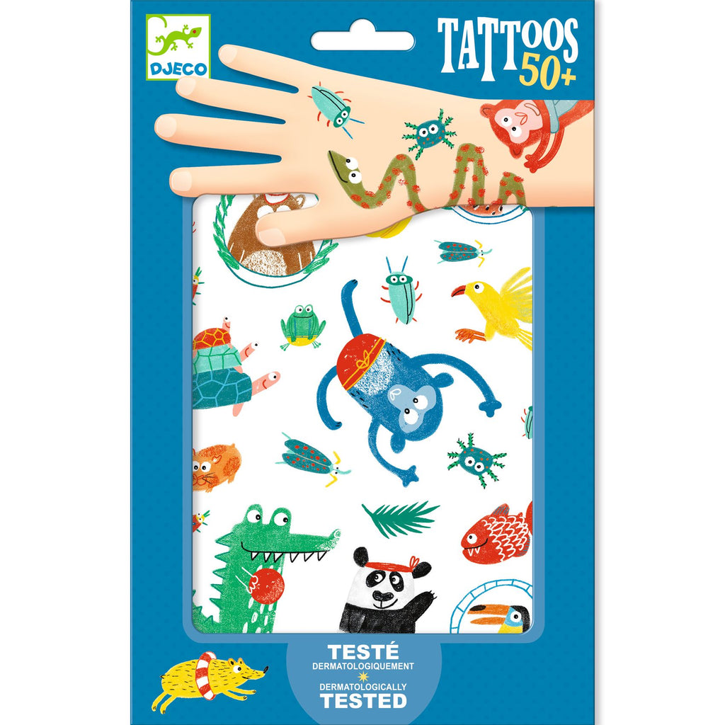 Tatuaggi Temporanei - Animaletti E Mostri