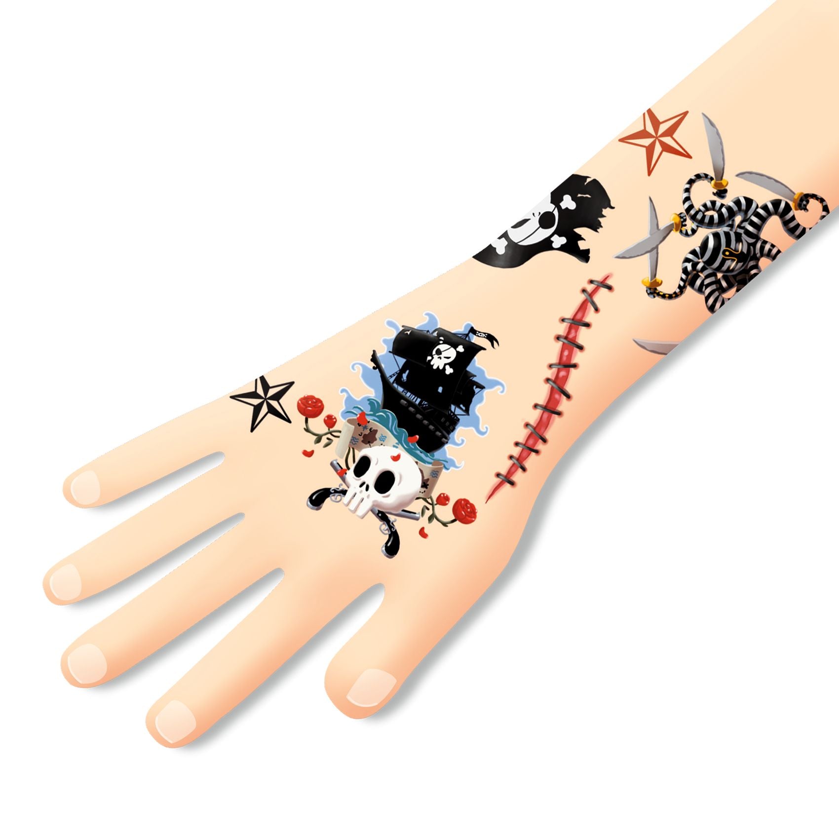 Tatuaggi Temporanei - Pirati
