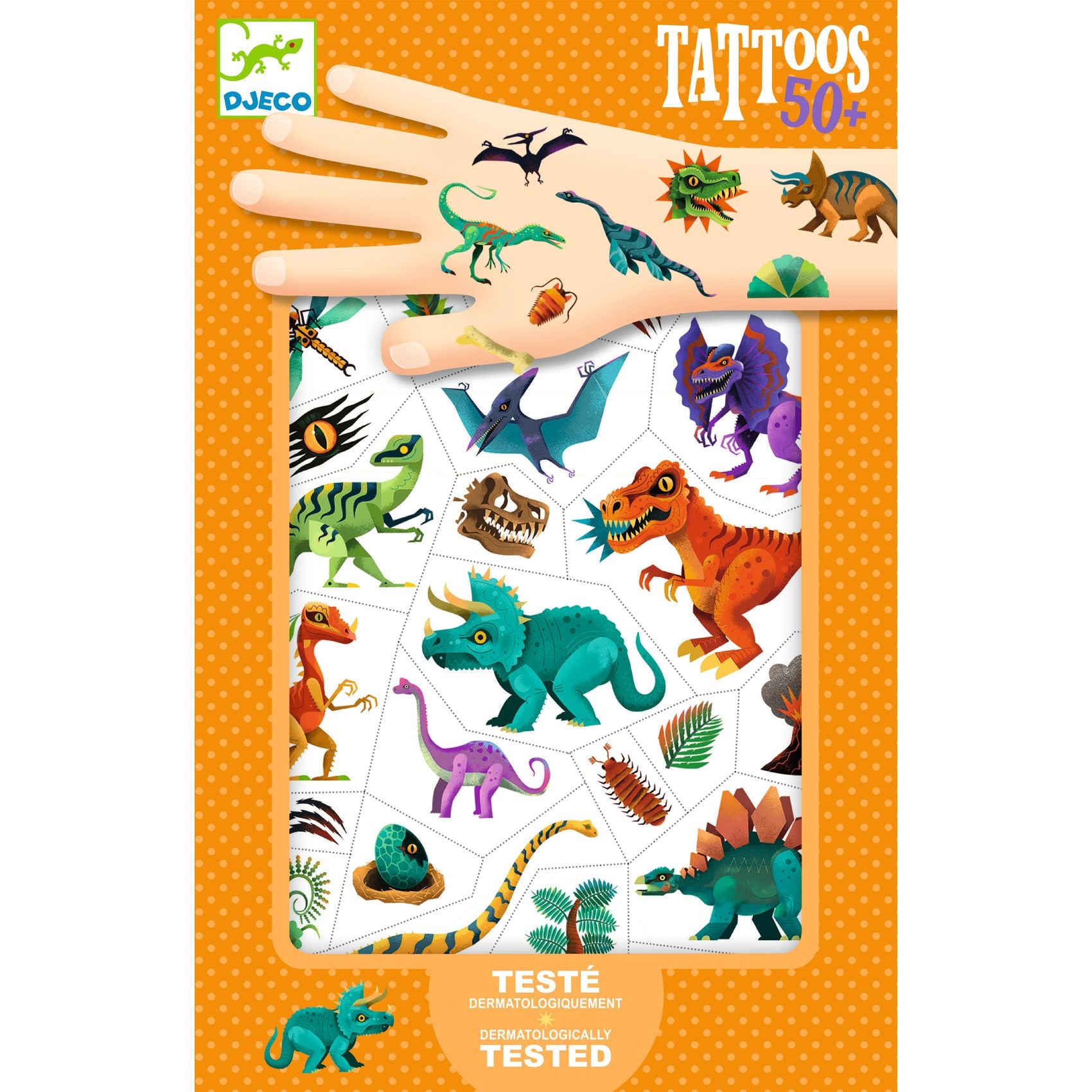 Tatuaggi Temporanei - Dinosauri