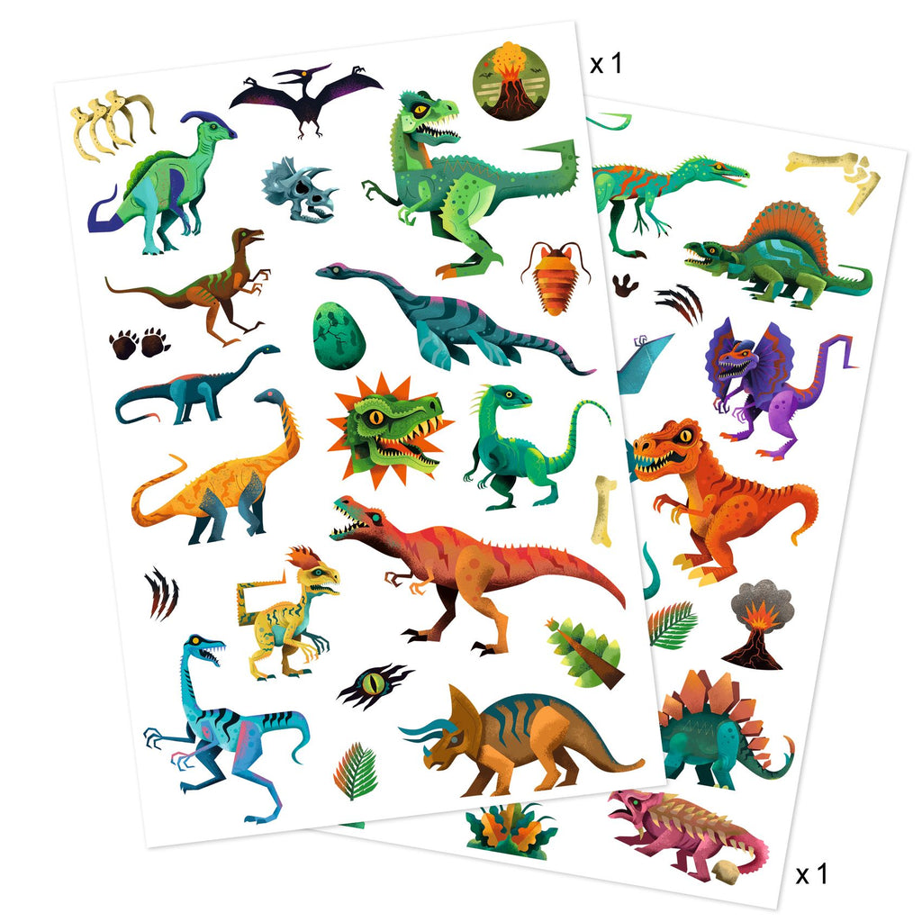Tatuaggi Temporanei - Dinosauri