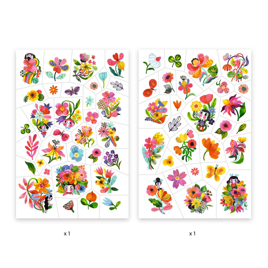 Tatuaggi Temporanei - Fiori