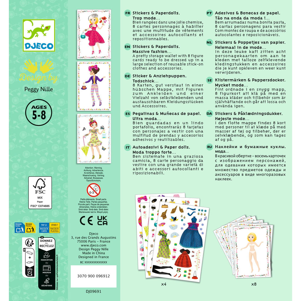 Stickers Riposizionabili - Fashion