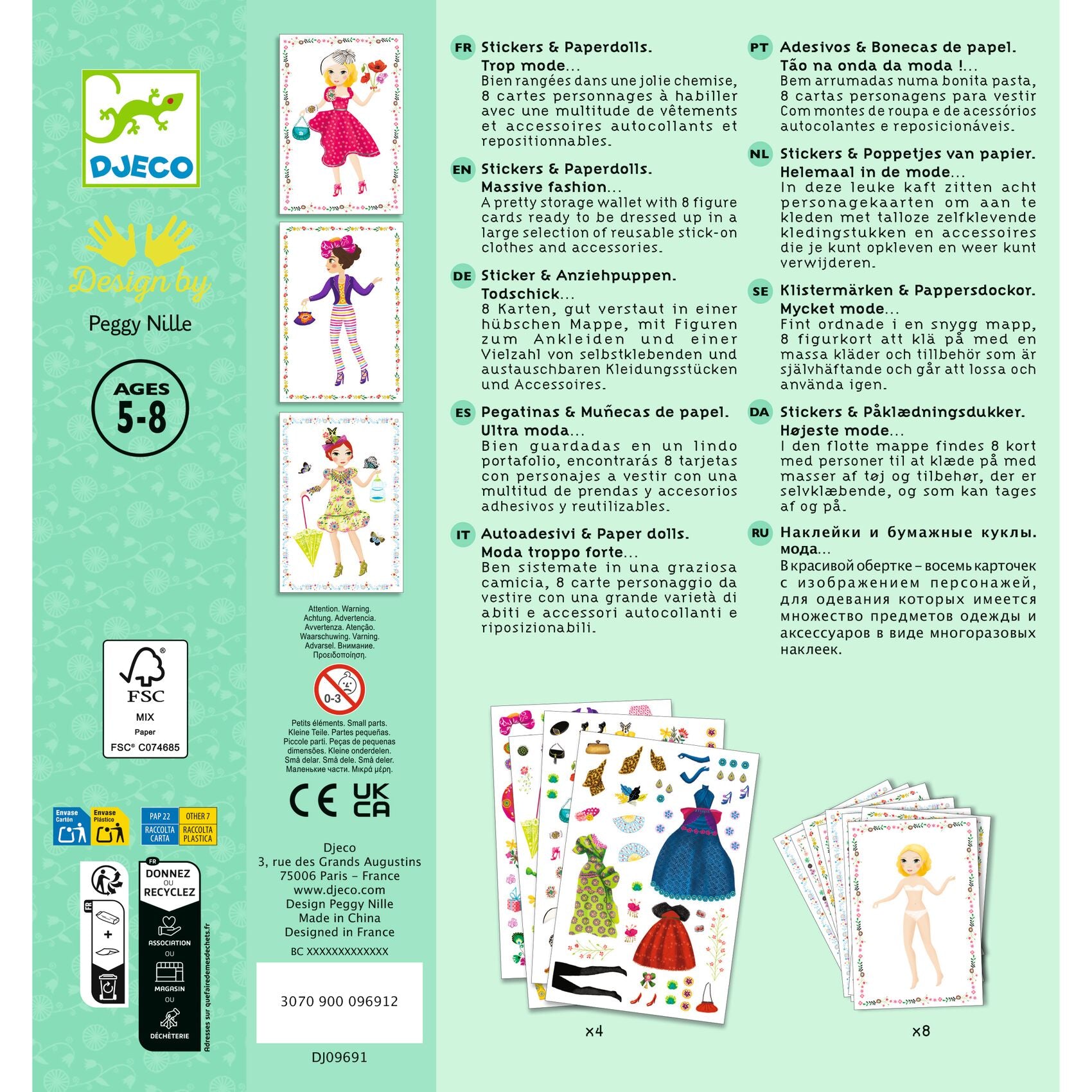 Stickers Riposizionabili - Fashion