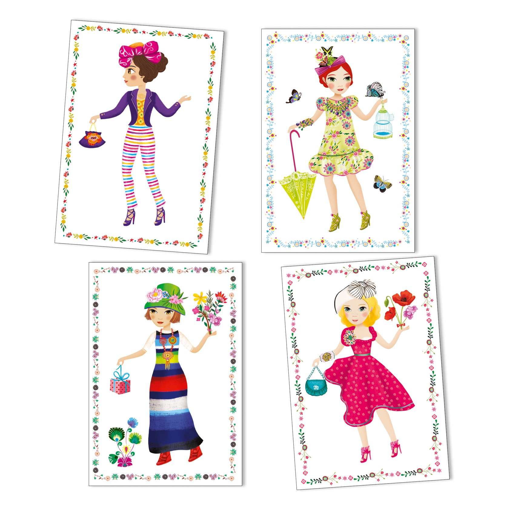 Stickers Riposizionabili - Fashion