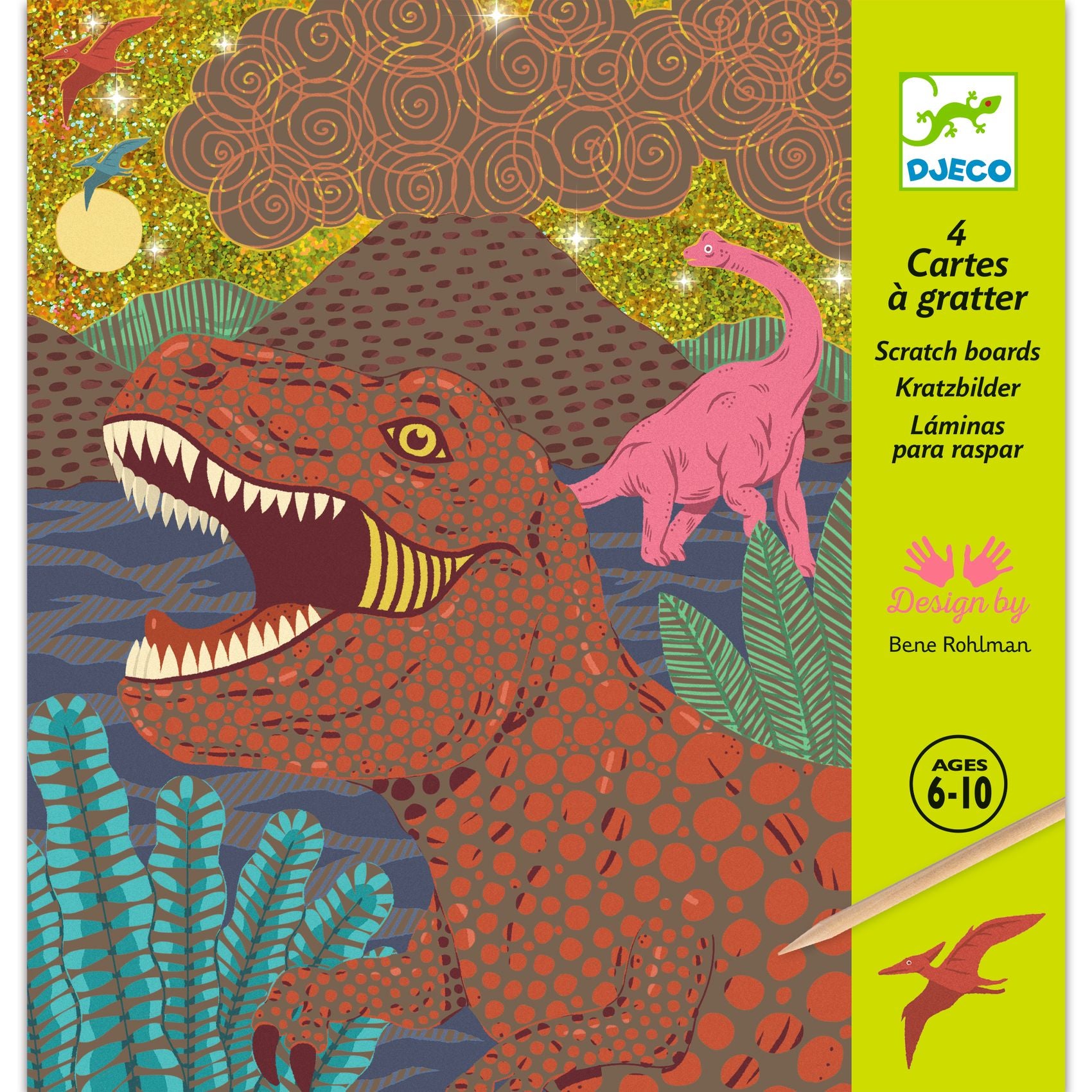 Carte Da Grattare - Dinosauri