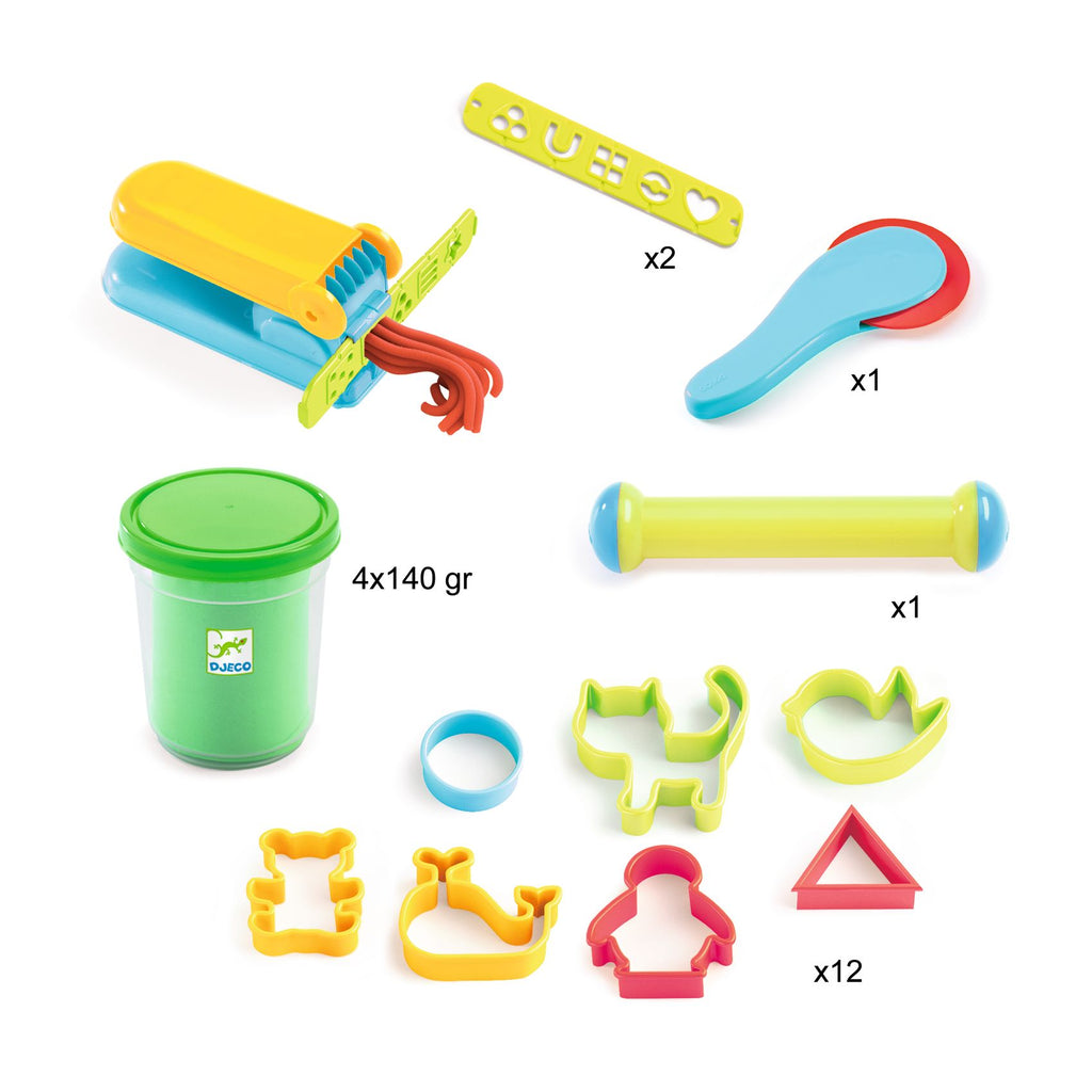 Set Pasta Modellabile Con Attrezzi