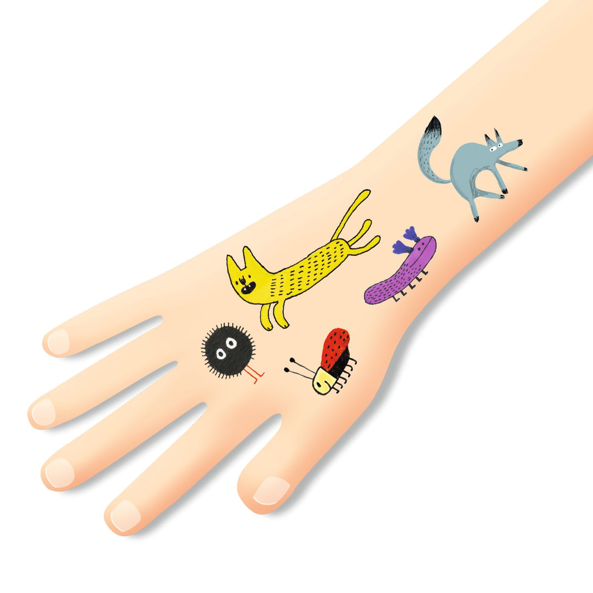 Tatuaggi Temporanei - Piccole Creature - Djeco - immagine 4