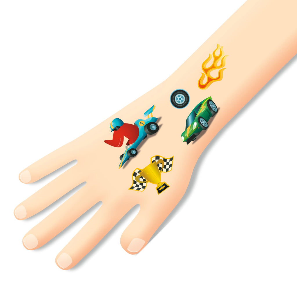 Tatuaggi Temporanei - Auto da Corsa