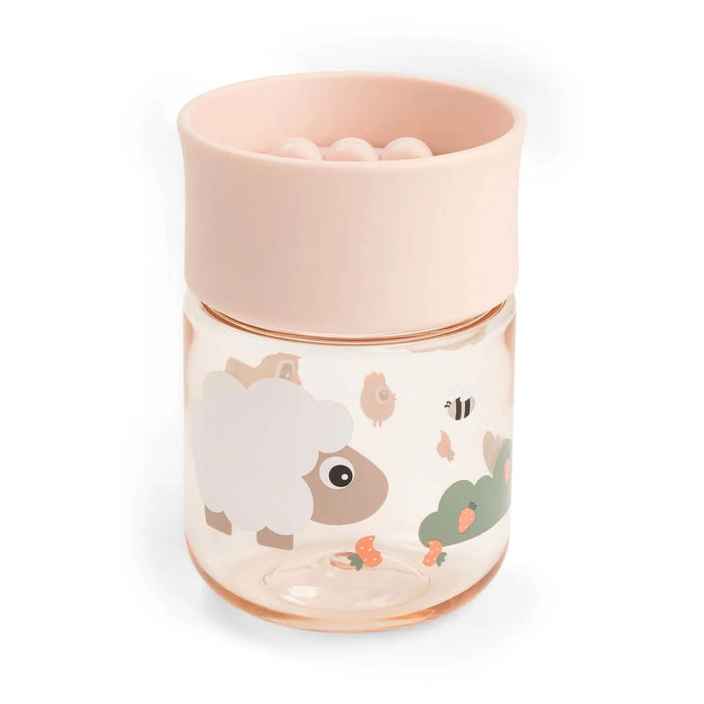 Tazza da Apprendimento con Bordo per Bere a 360° - Antigoccia - Tiny Farm - Cipria