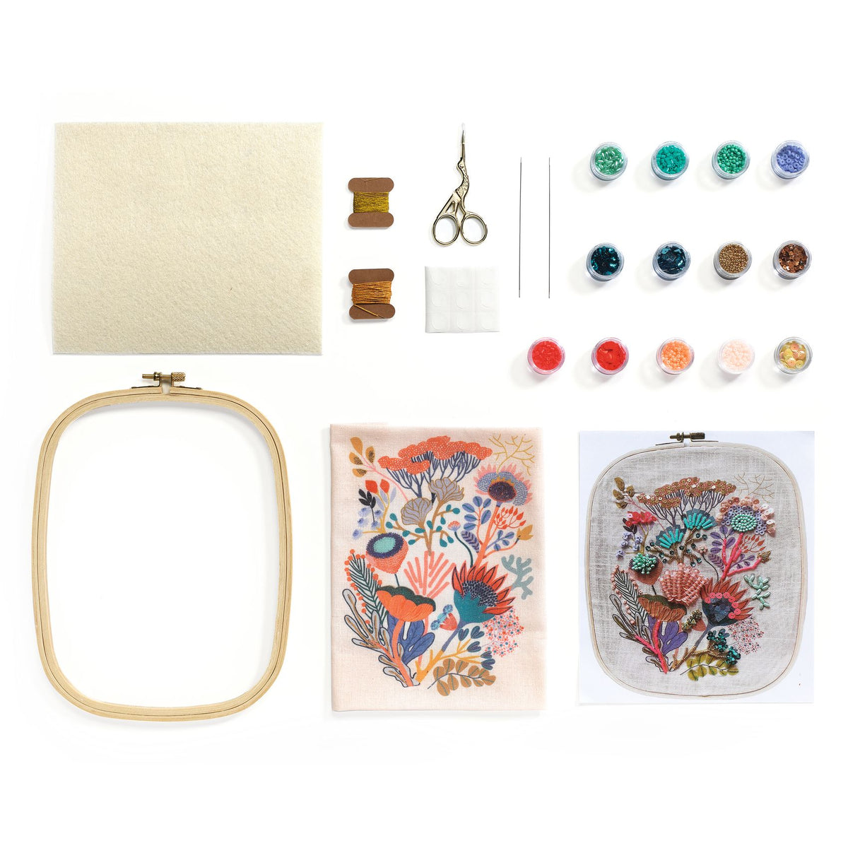 Atelier 58 - Ricamo Con Perline - Djeco - immagine 5