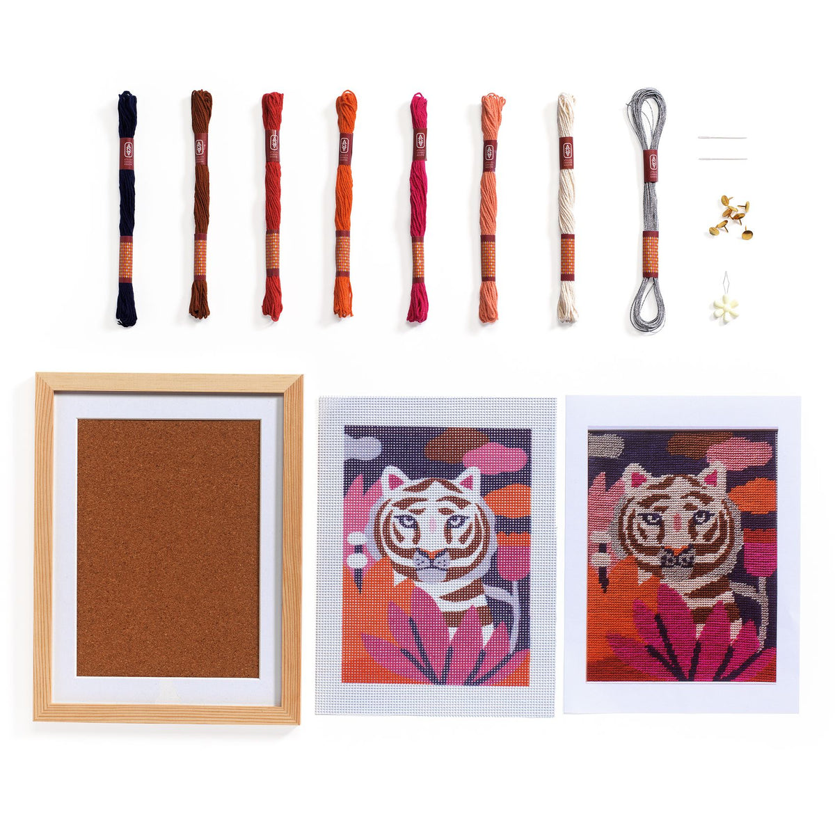 Atelier 64 - Ricamo Su Canovaccio - Djeco - immagine 5