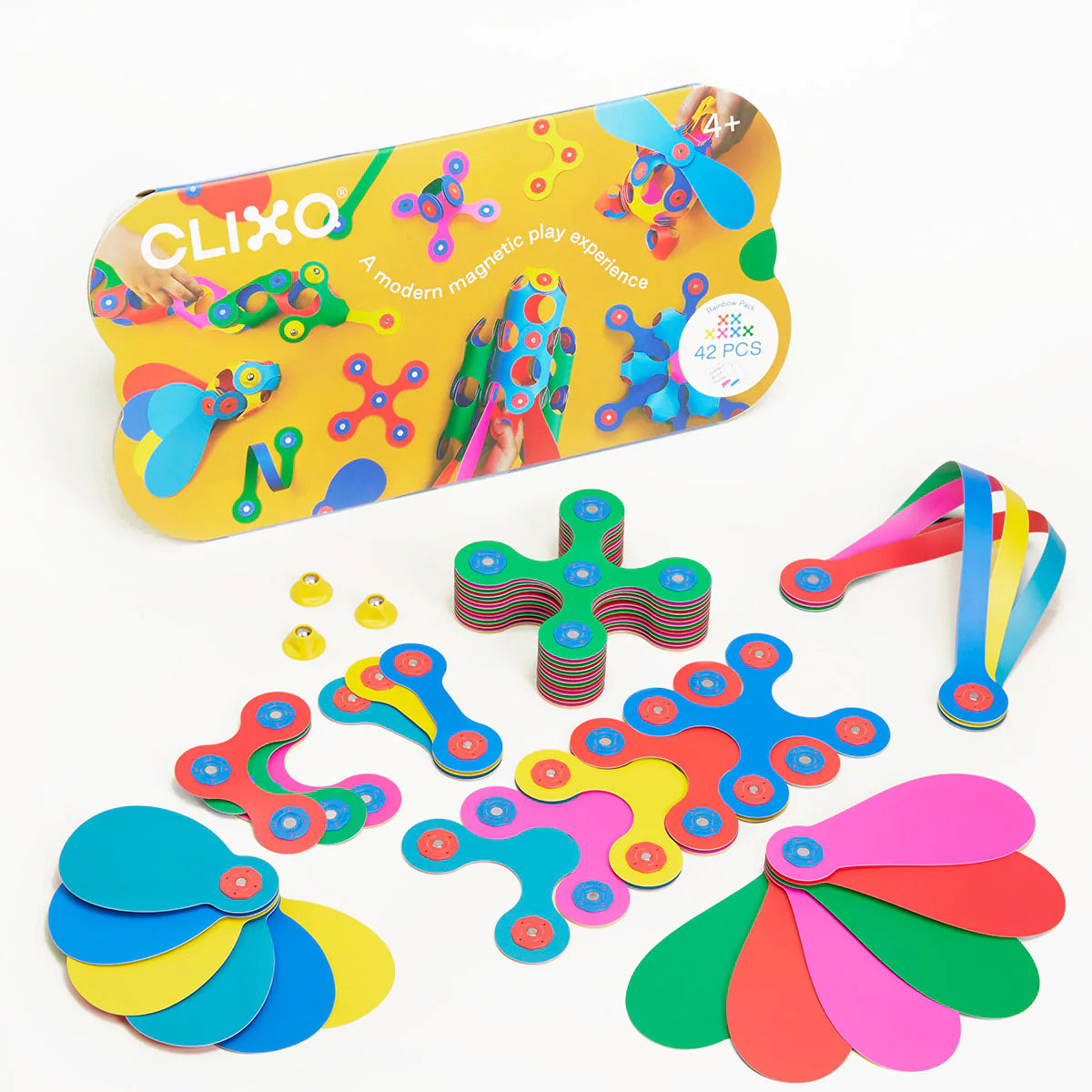 Gioco Magnetico STEAM 42 pezzi - Rainbow