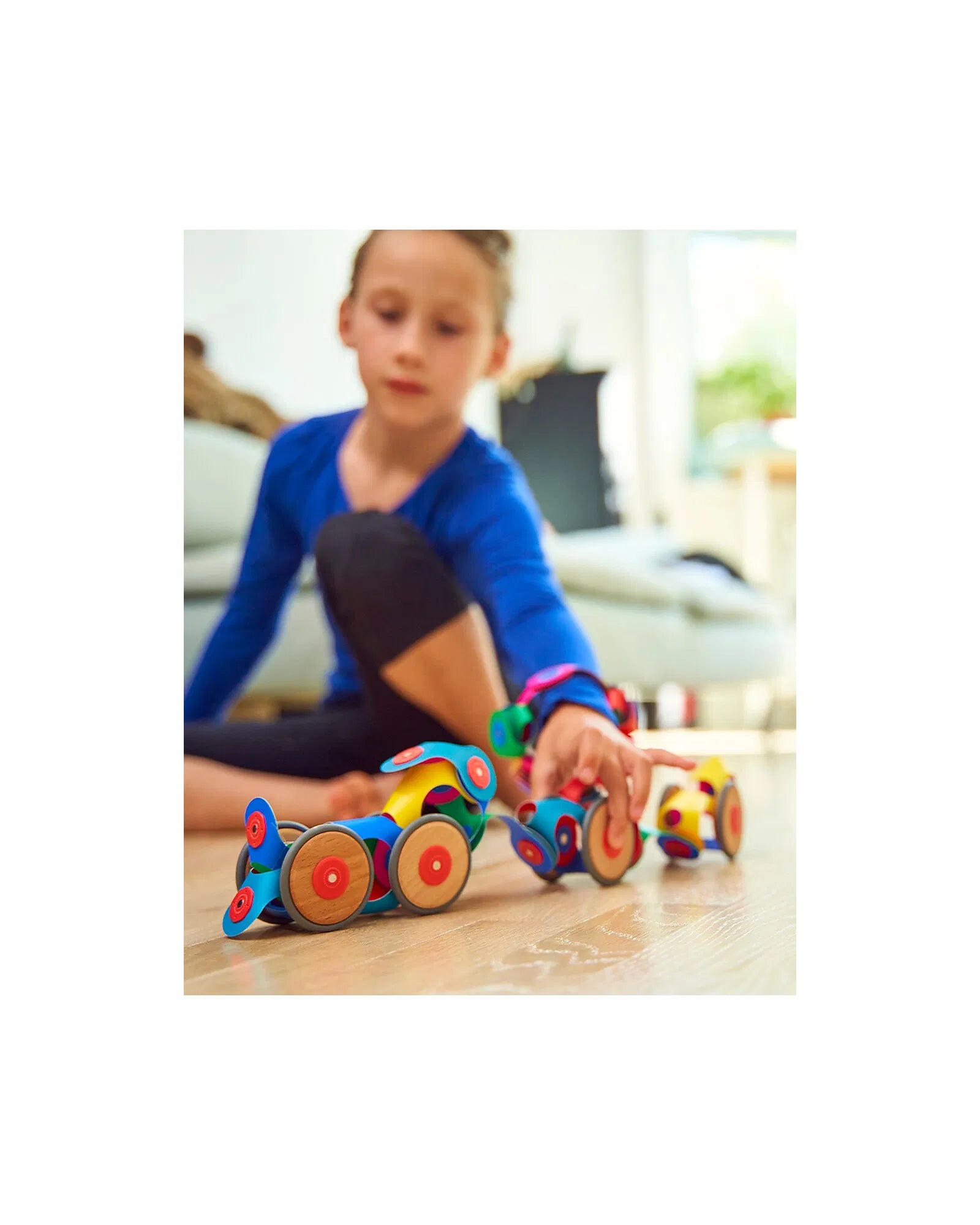 Gioco Magnetico STEAM 72 pezzi - Rainbow