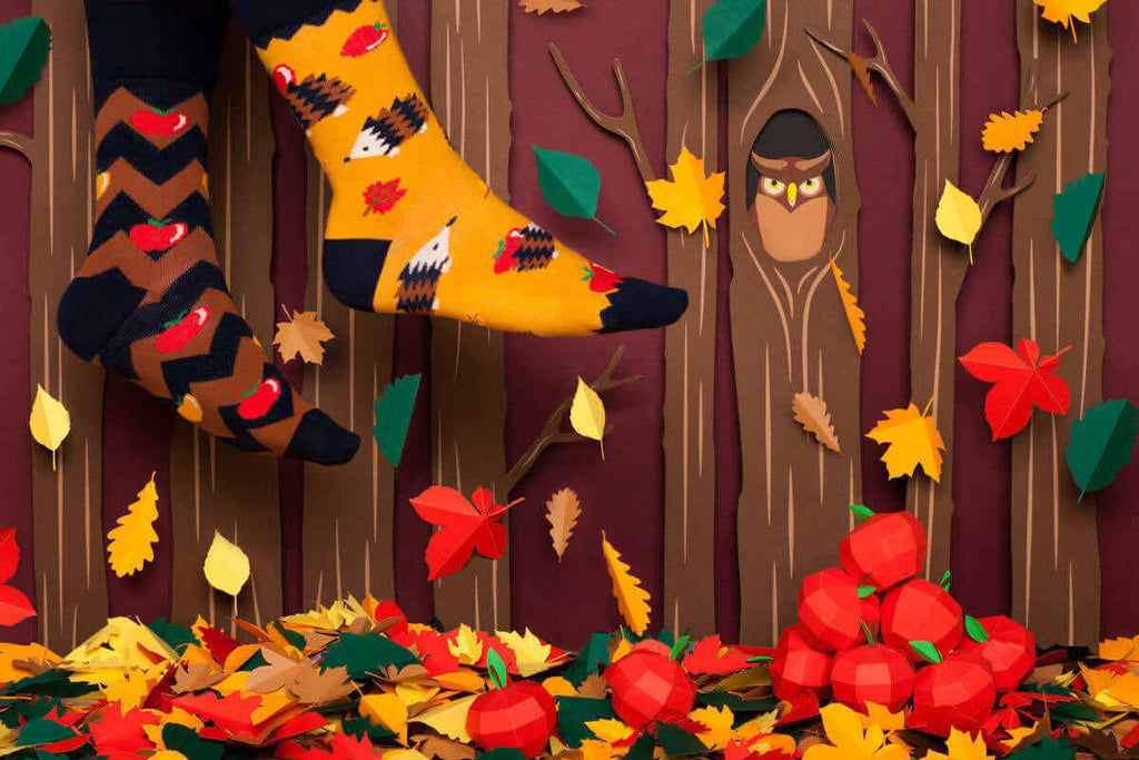 Calzini Apple Hedgehog