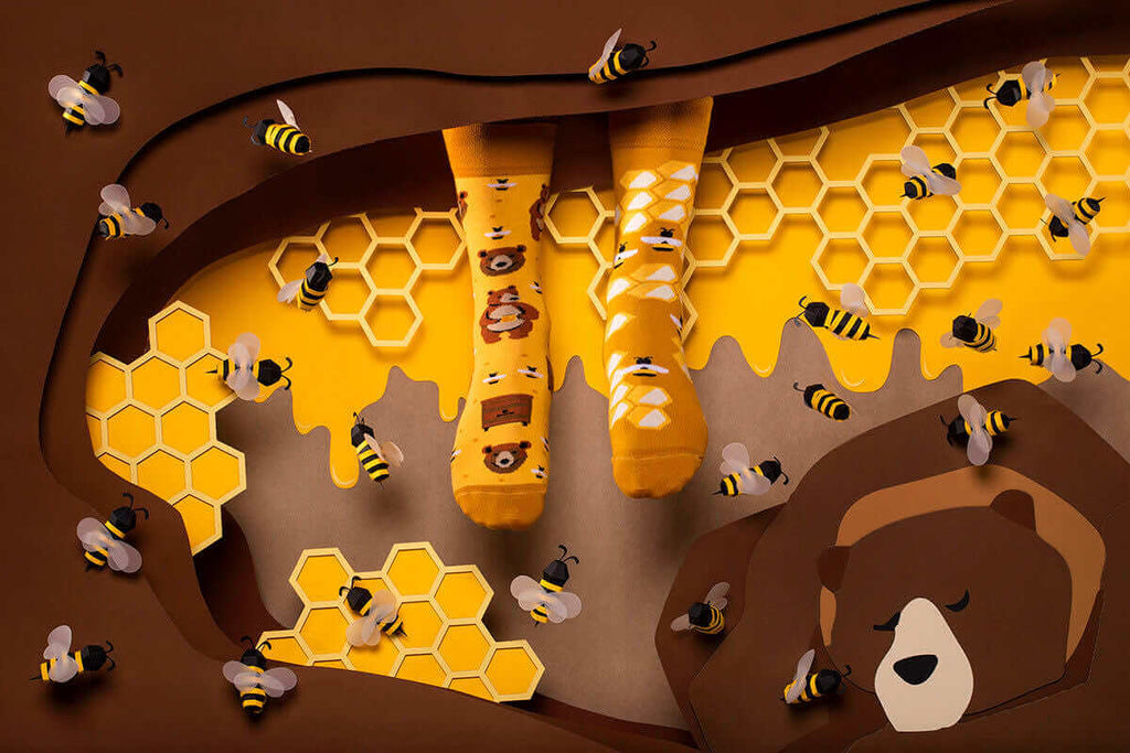 Calzini Honey Bear - Many Mornings