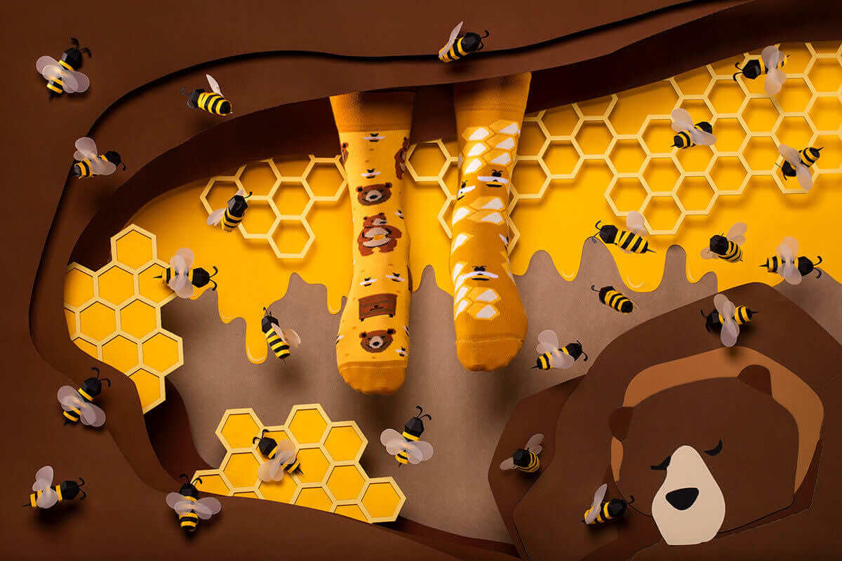 Calzini Honey Bear - Many Mornings