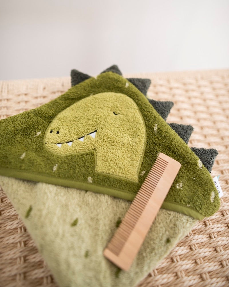 Asciugamano Con Cappuccio - Dinosauro