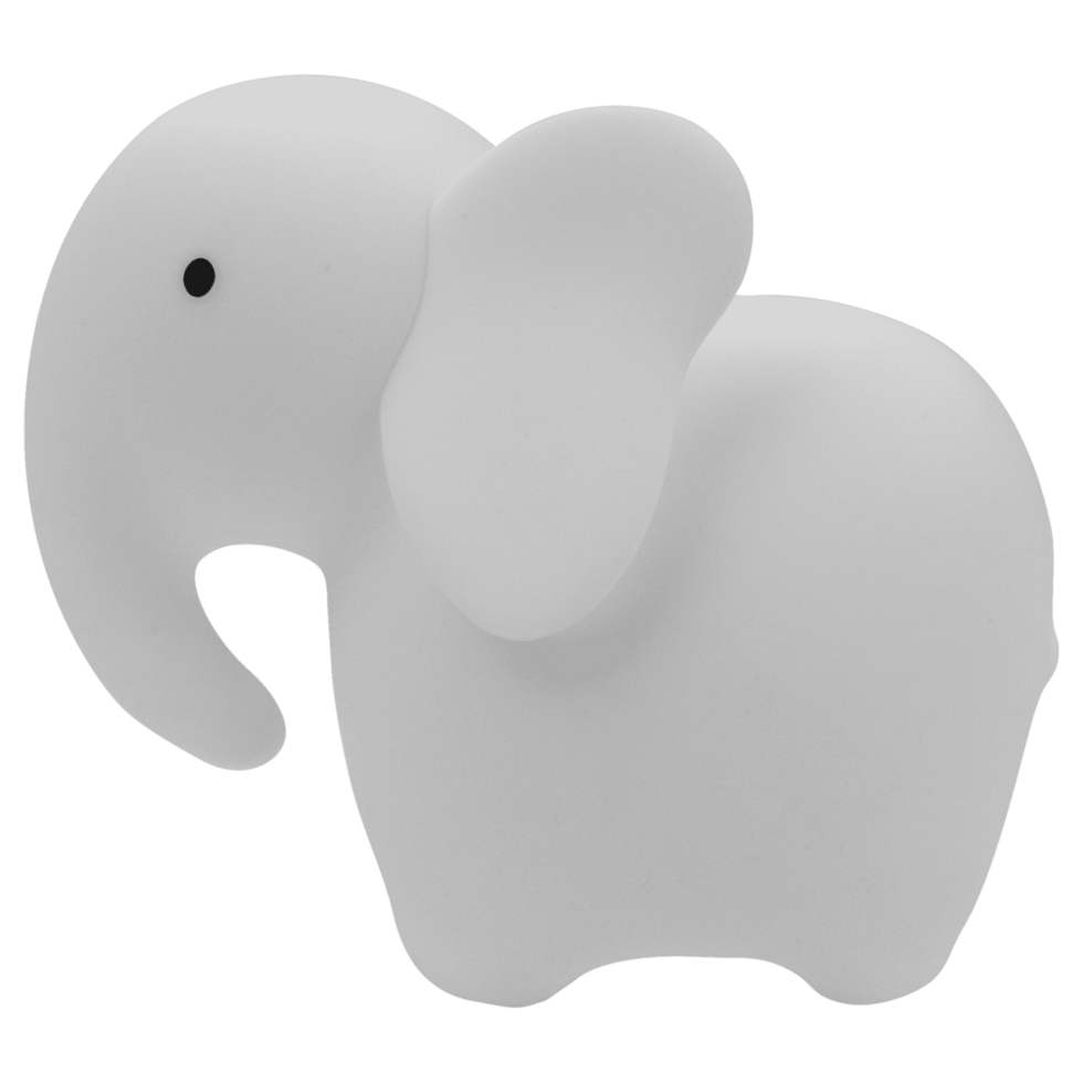 Luce Notturna a LED - Elefante Bianco