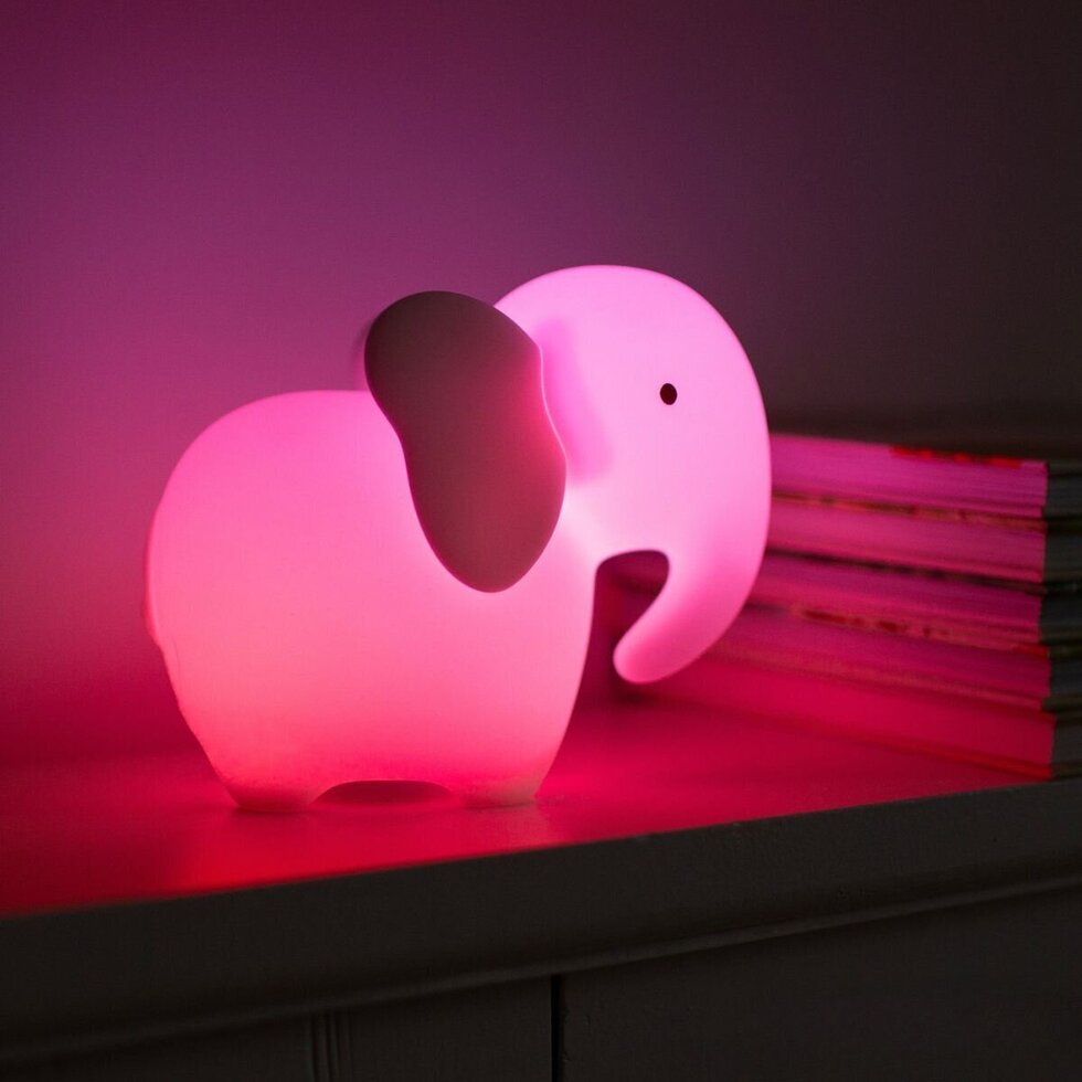 Luce Notturna a LED - Elefante Bianco