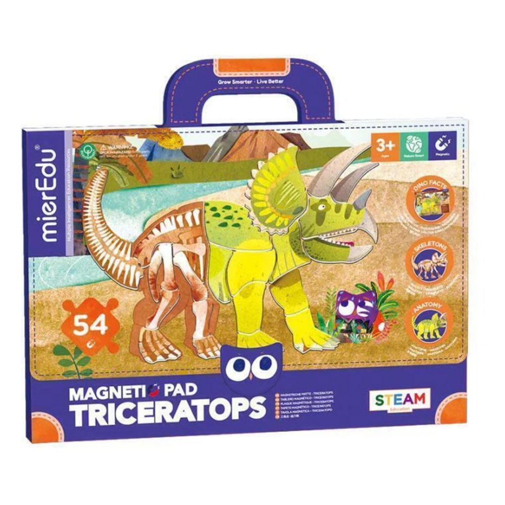 Valigetta Magnetica - Triceratopo - mierEdu