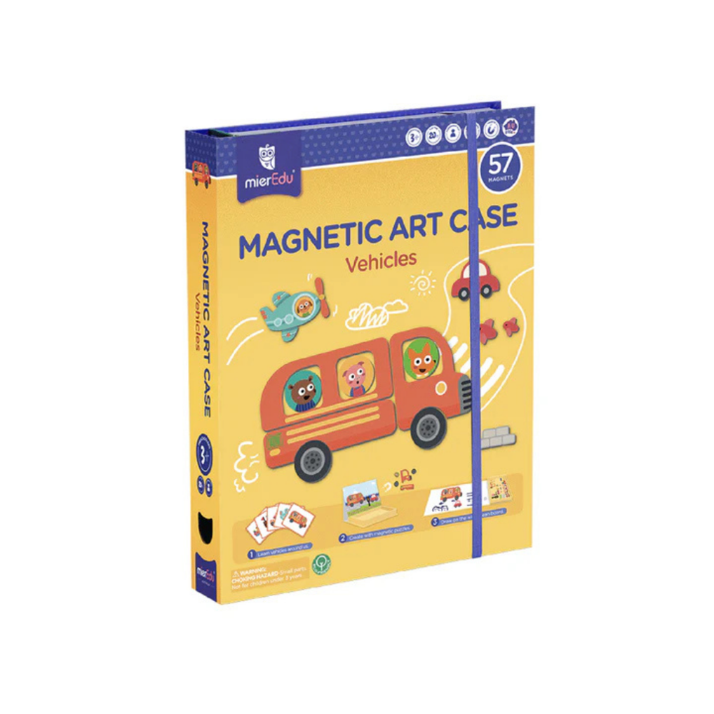 Gioco Magnetico - Valigetta Veicoli - mierEdu