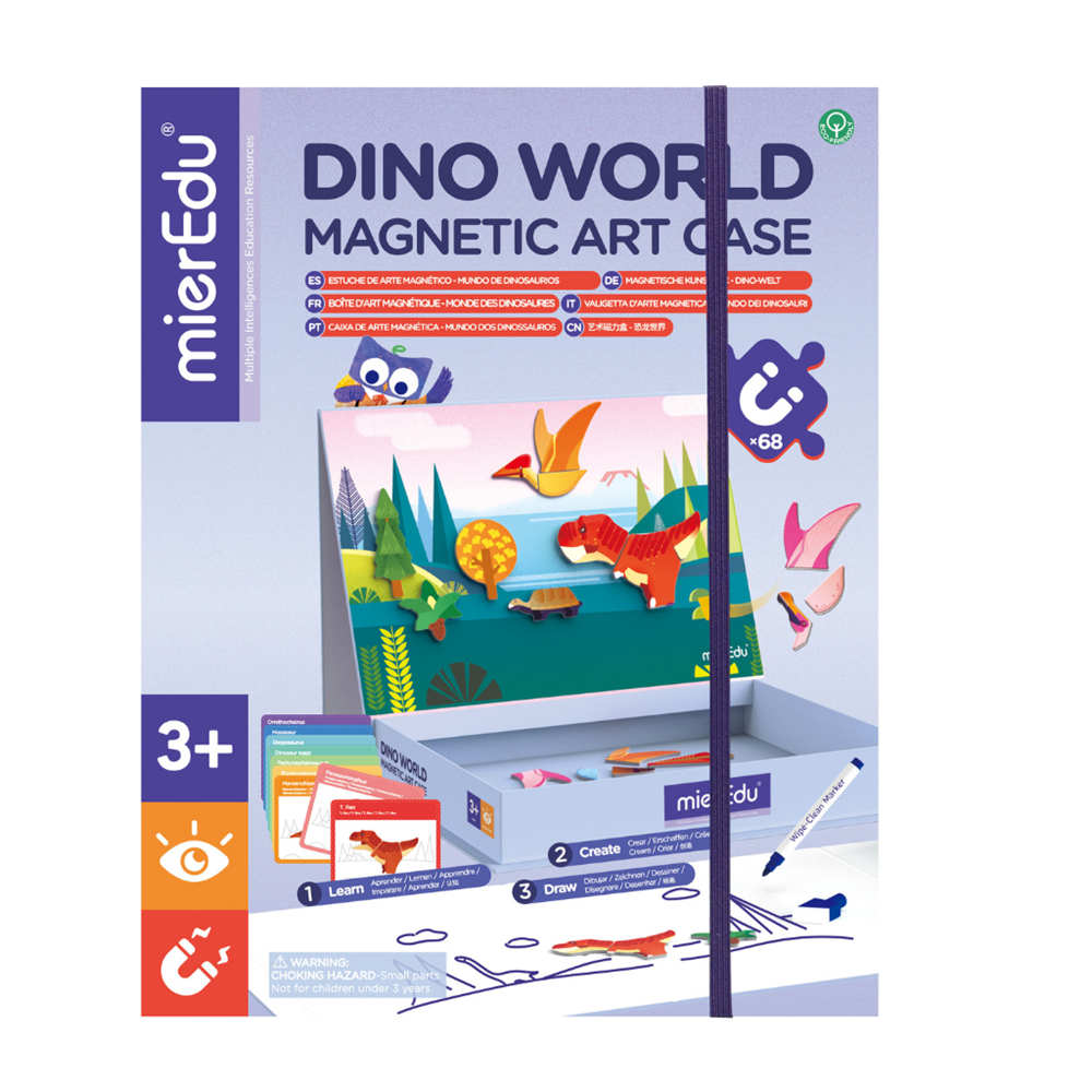 Gioco Magnetico - Valigetta Dinosauri - mierEdu