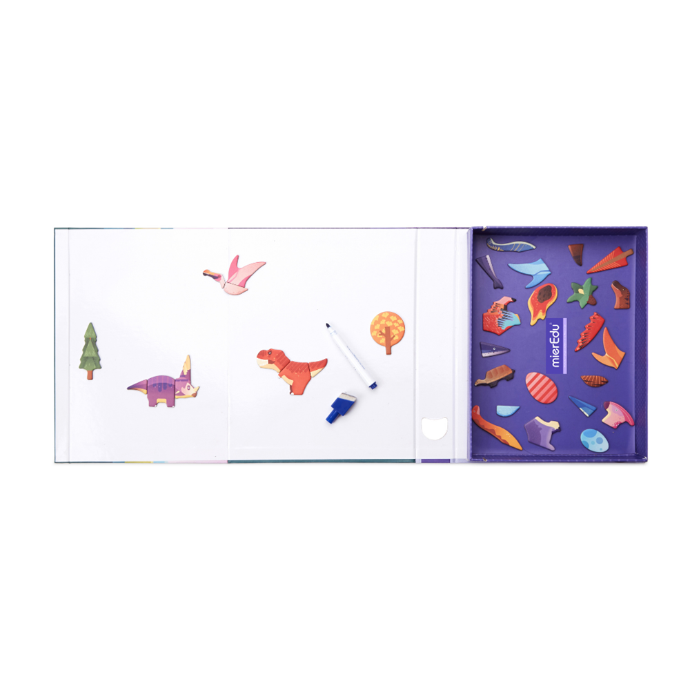 Gioco Magnetico - Valigetta Dinosauri - mierEdu - immagine 3