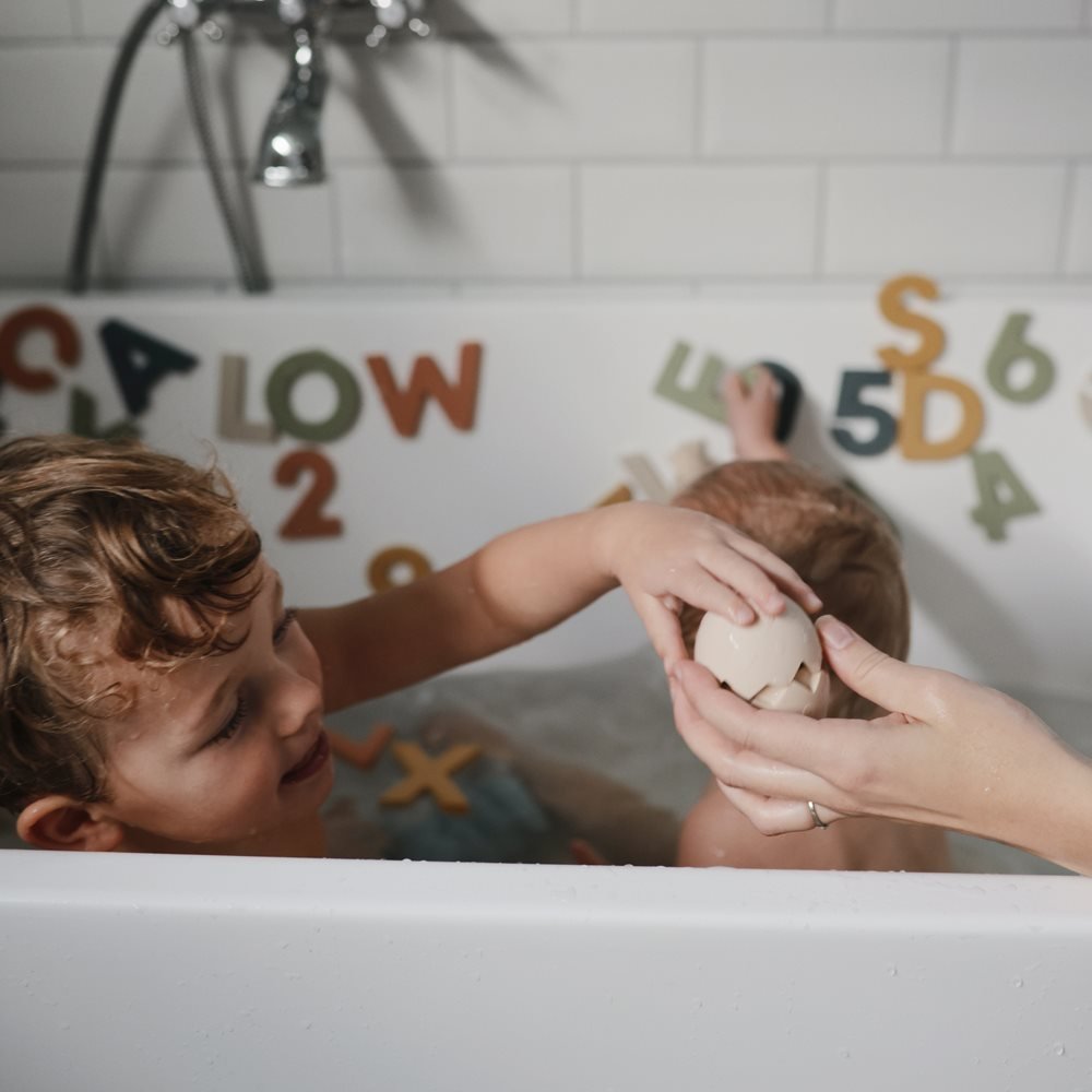 Set 4 Giochi da Bagno - Dinosauri - Colori Assortiti