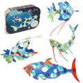Gioco Magnetico STEAM 24 pezzi - Ocean Creatures Glow In The Dark