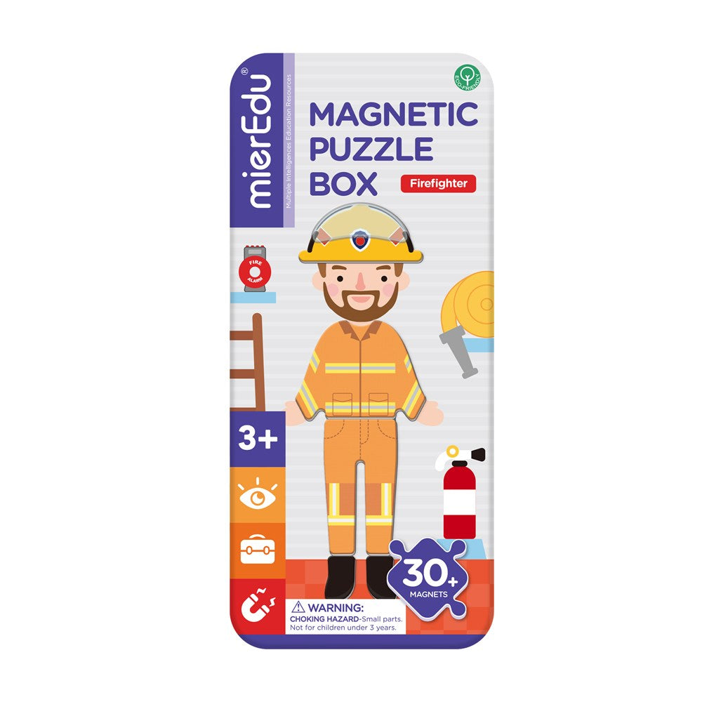 Puzzle Magnetico da Viaggio - Pompiere - mierEdu
