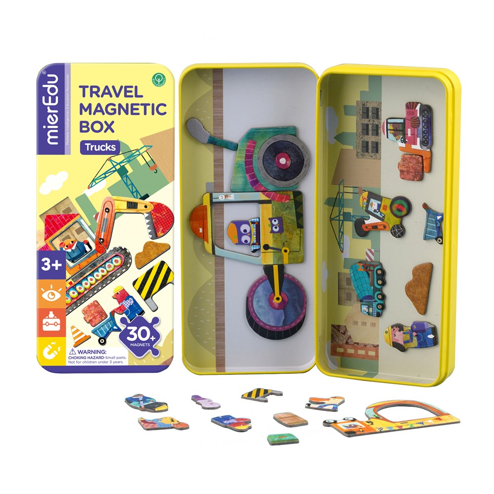 Puzzle Magnetico da Viaggio - Cantiere - mierEdu - immagine 2