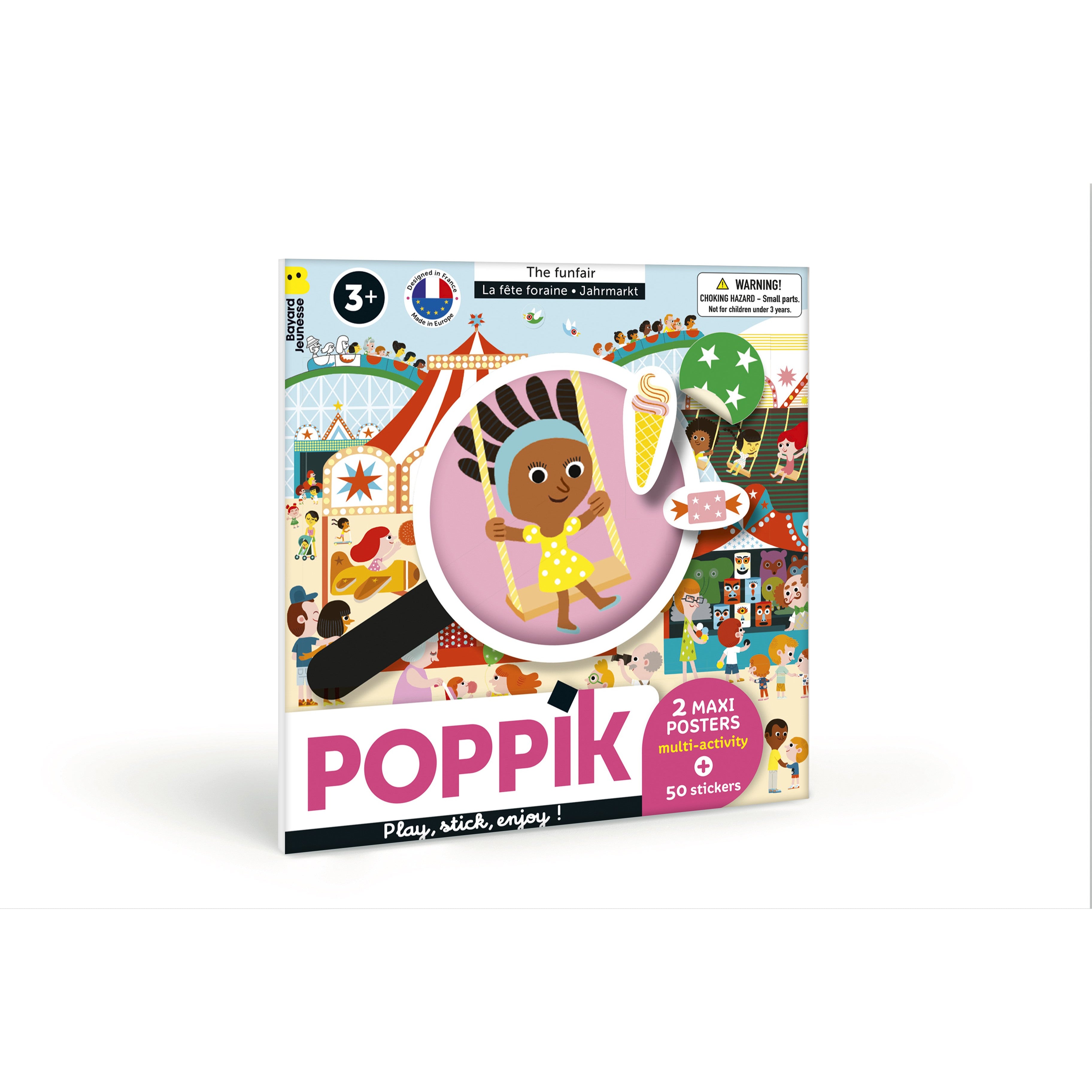 2 Maxi Poster Multi Attività + 50 Stickers - Il Parco Giochi