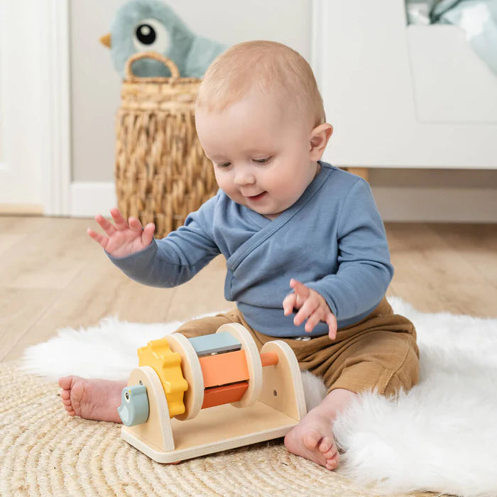 Gioco Multisensoriale In Legno Per Tummy Time
