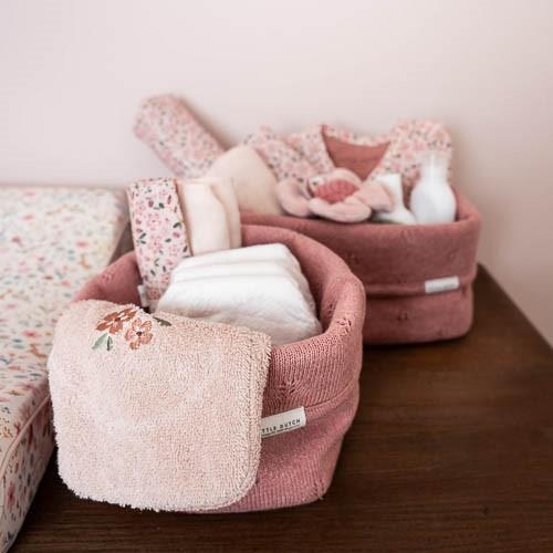 Baby Basket Piccolo Tricotti Pure Pink Blush