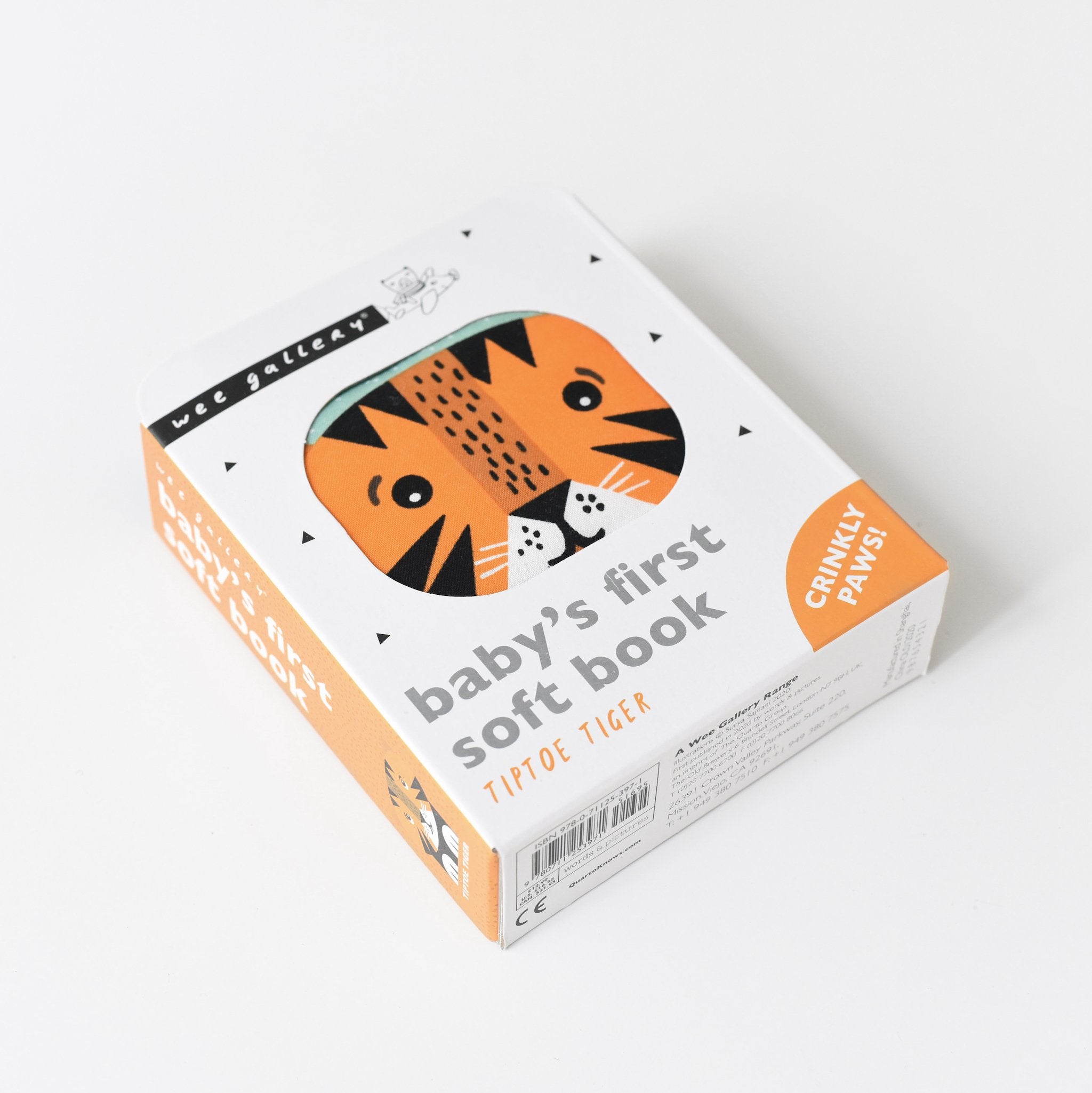 Libro Morbido Sensoriale - Tip Toe Tiger
