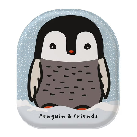 Libro da bagno sagomato Wee Gallery con il pinguino e i suoi amici