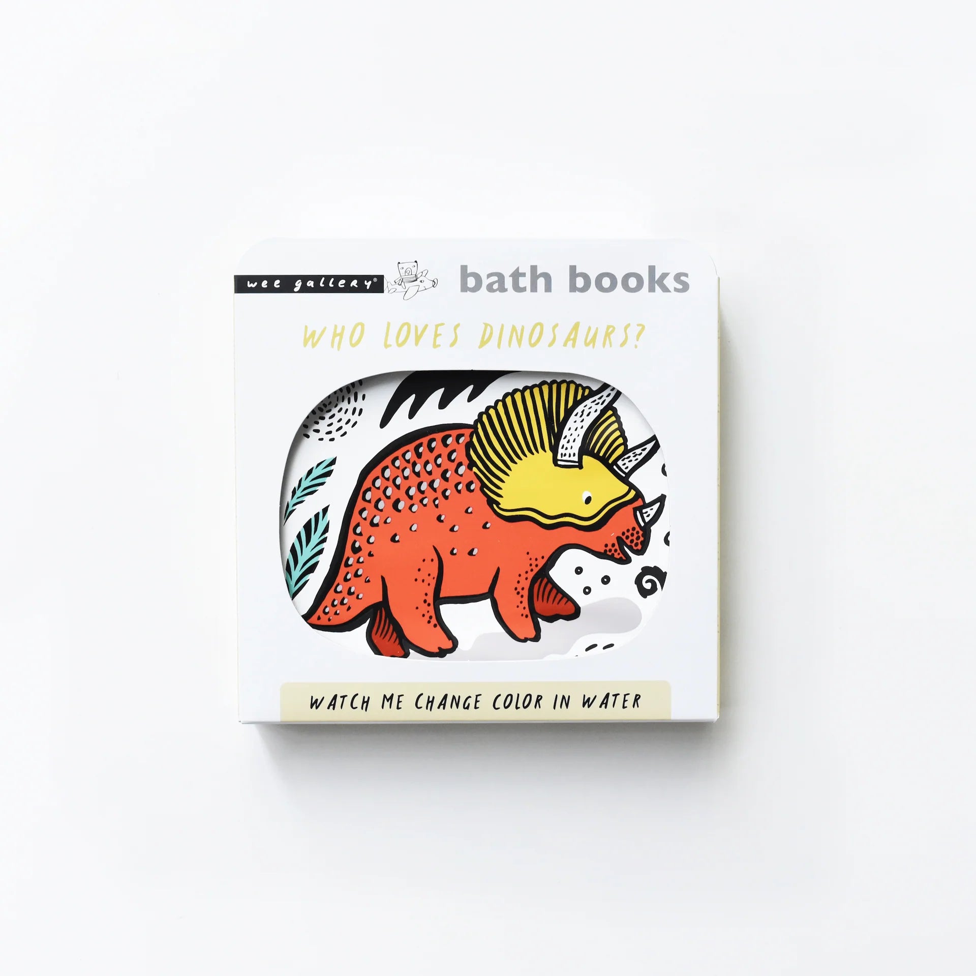 Libro Da Bagno Color Me - Dinosaurs