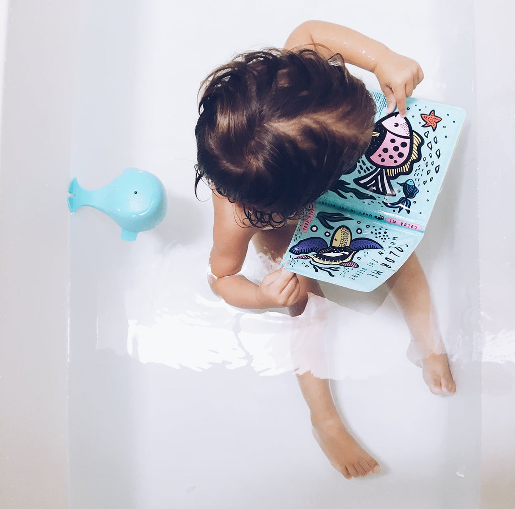 Libro Da Bagno Color Me - Ocean