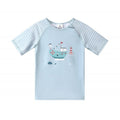 T-shirt Nuoto Protezione Solare - Fishing Boat