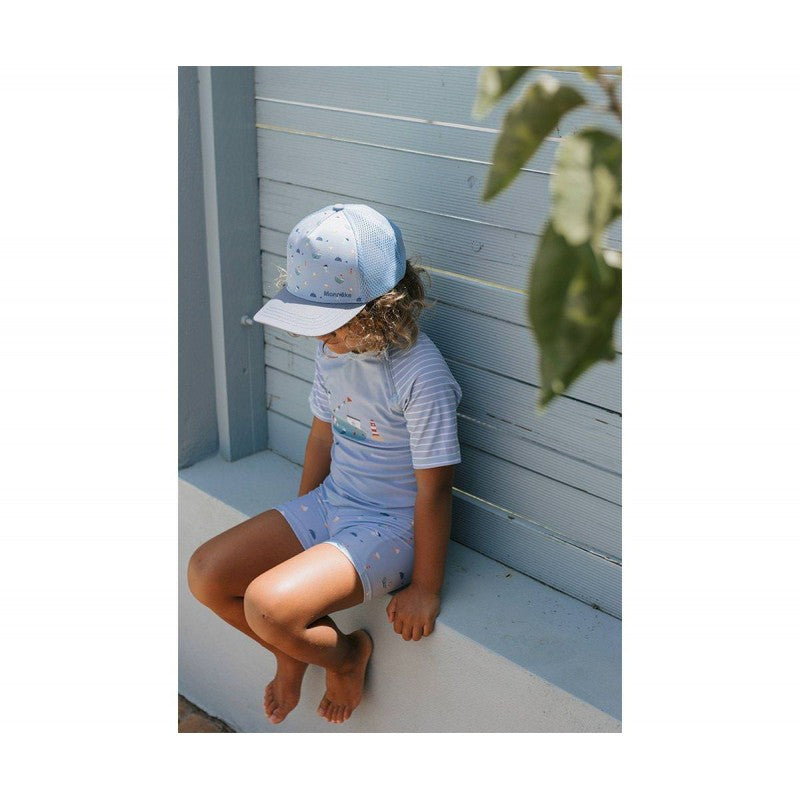 T-shirt Nuoto Protezione Solare - Fishing Boat