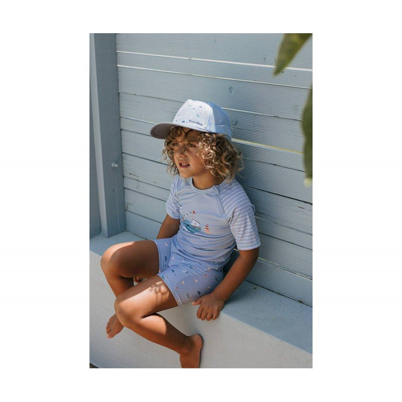T-shirt Nuoto Protezione Solare - Fishing Boat