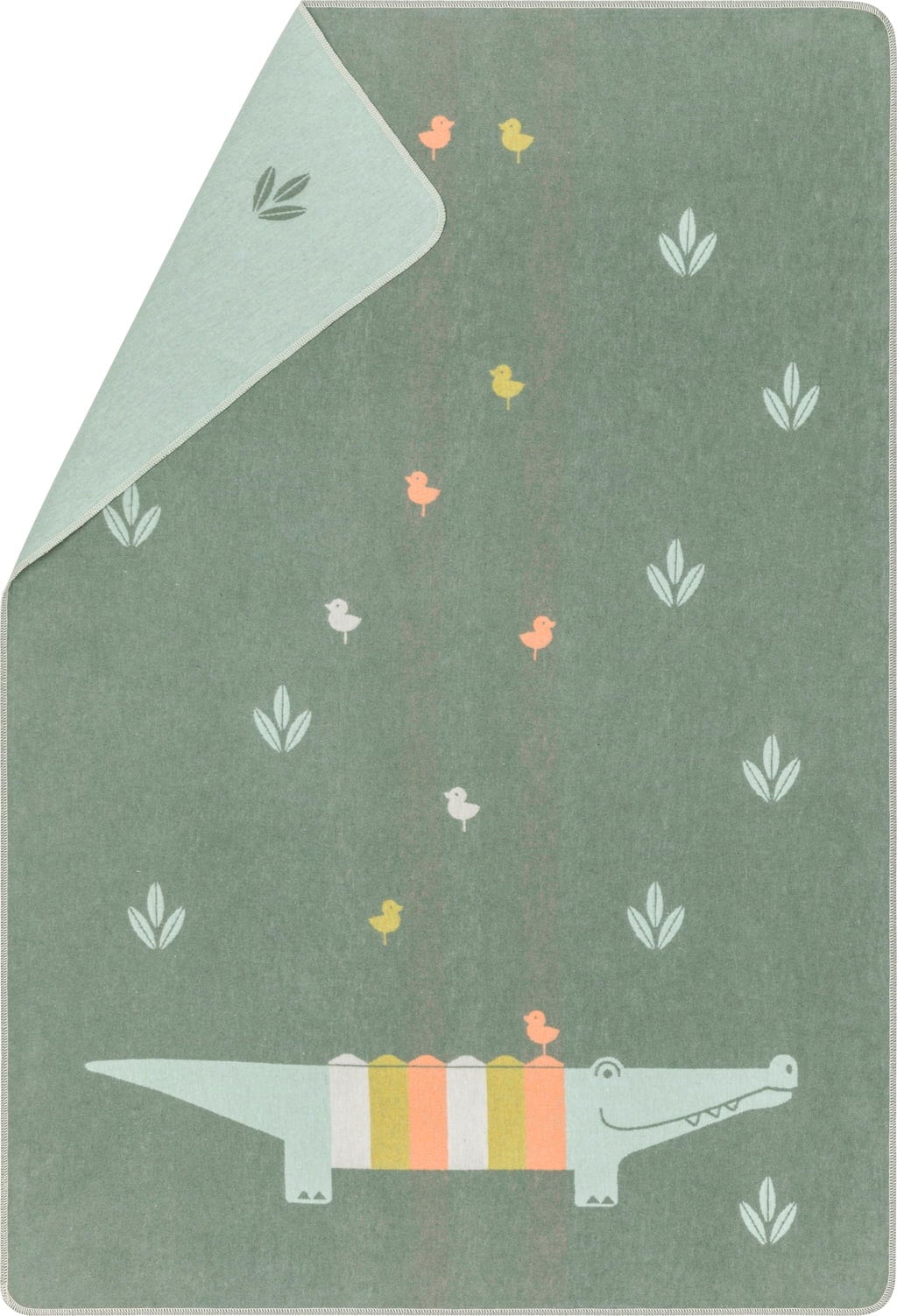 Coperta Flanella - Coccodrillo