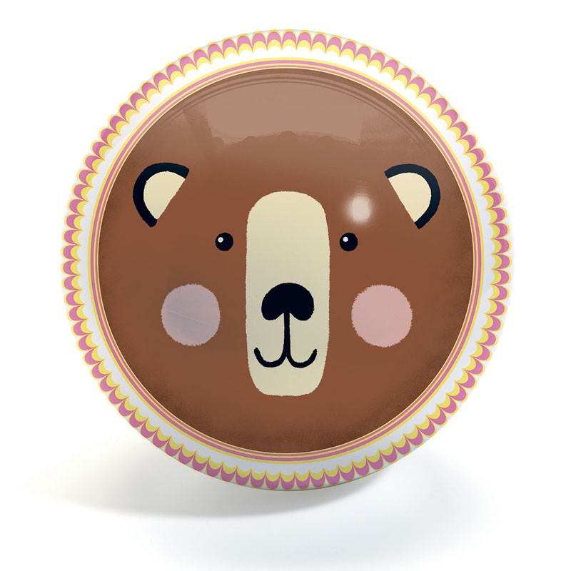 Palla Bear & Fox (Large), grande palla gonfiabile per bambini