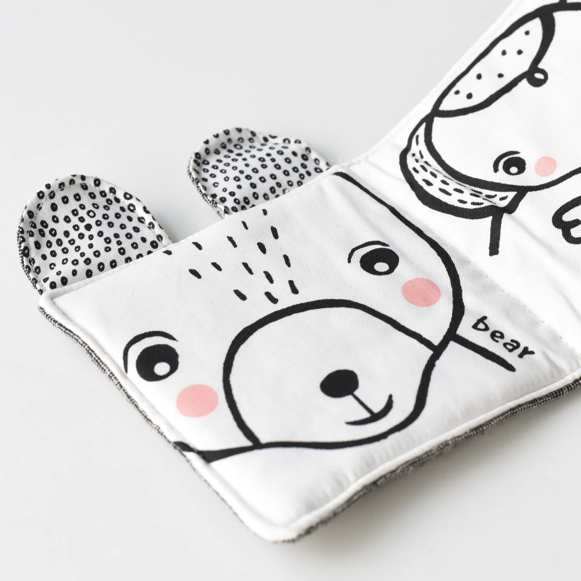 Libro Morbido Sensoriale - Friendly Faces - Wild