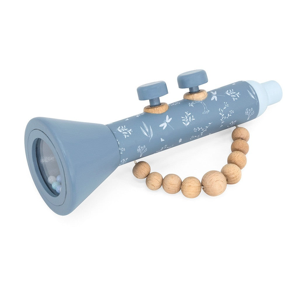 Trombetta In Legno - Blu