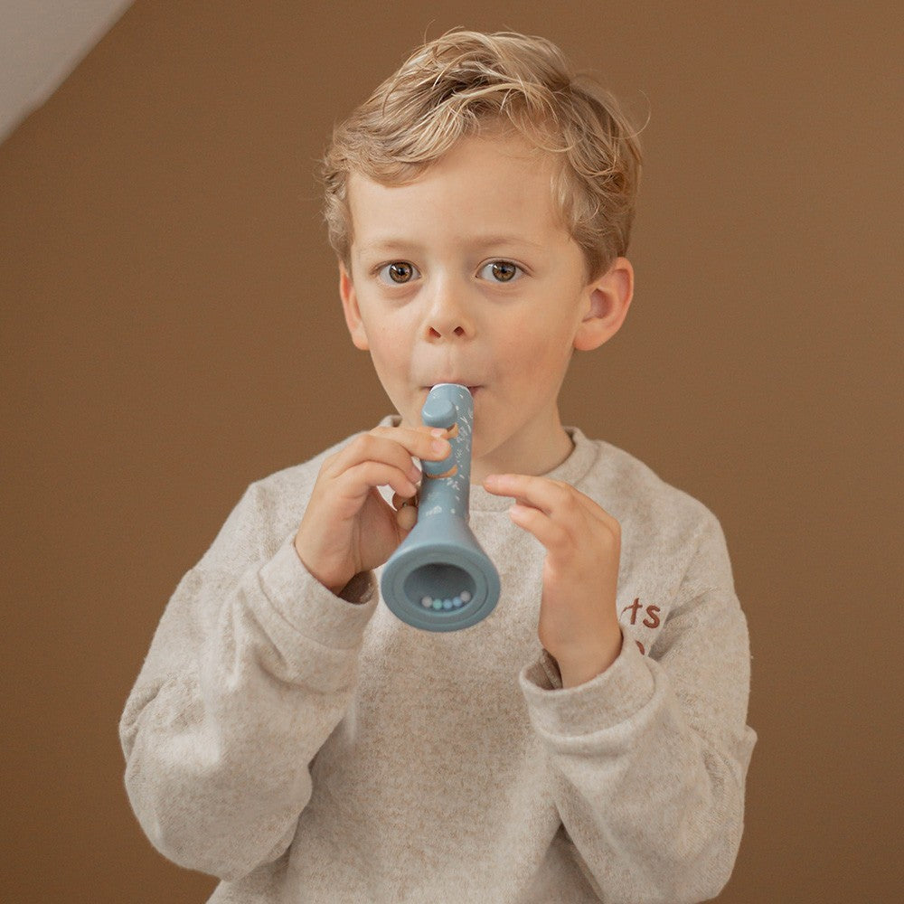 Trombetta In Legno - Blu