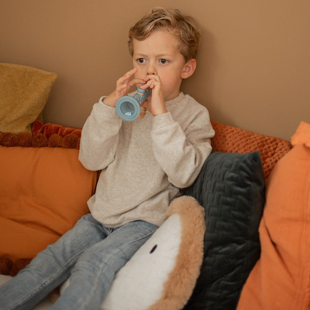 Trombetta In Legno - Blu